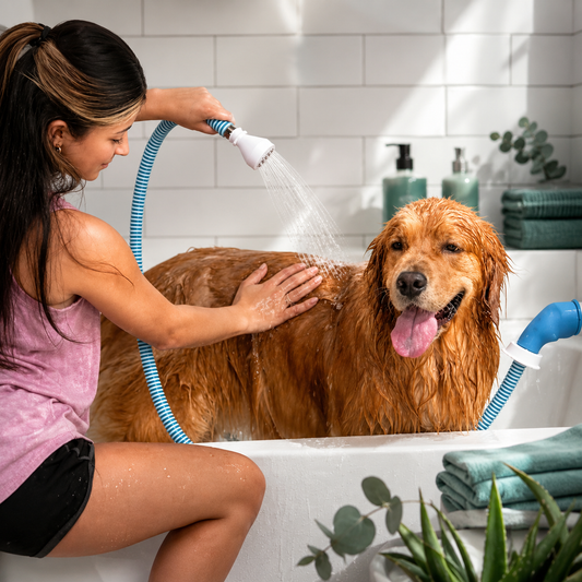 Rinseroo No-Install Tub Hose with Sprayer